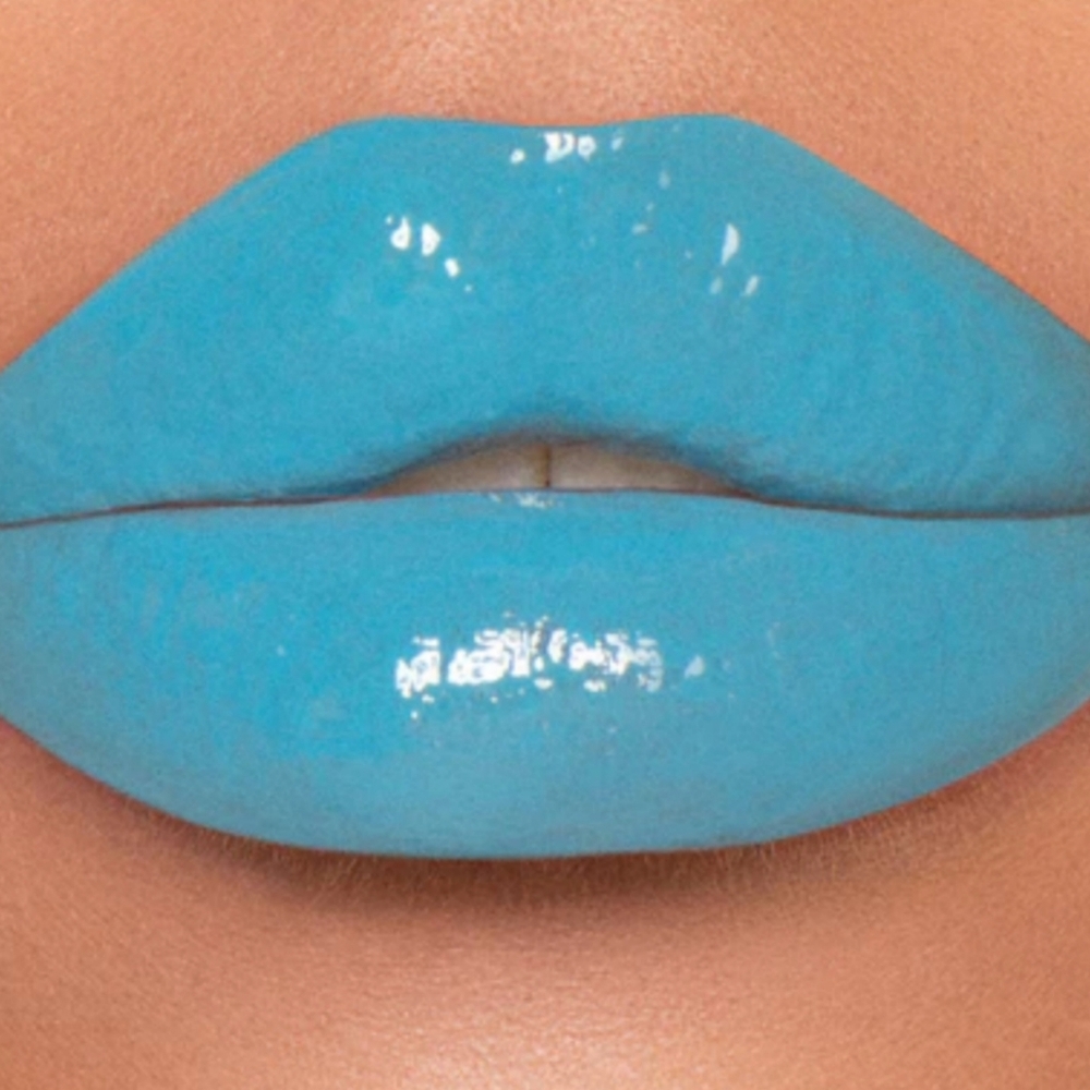 Jeffree Star Supreme Gloss "Blue Balls" Neon Blue Lipgloss NIB - Picture 3 of 8